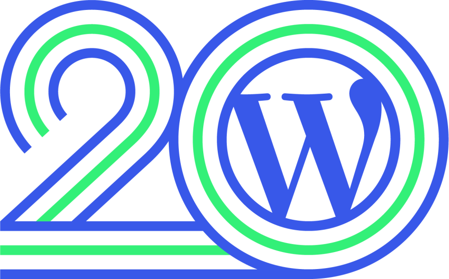 WordPress 20th anniversary logo